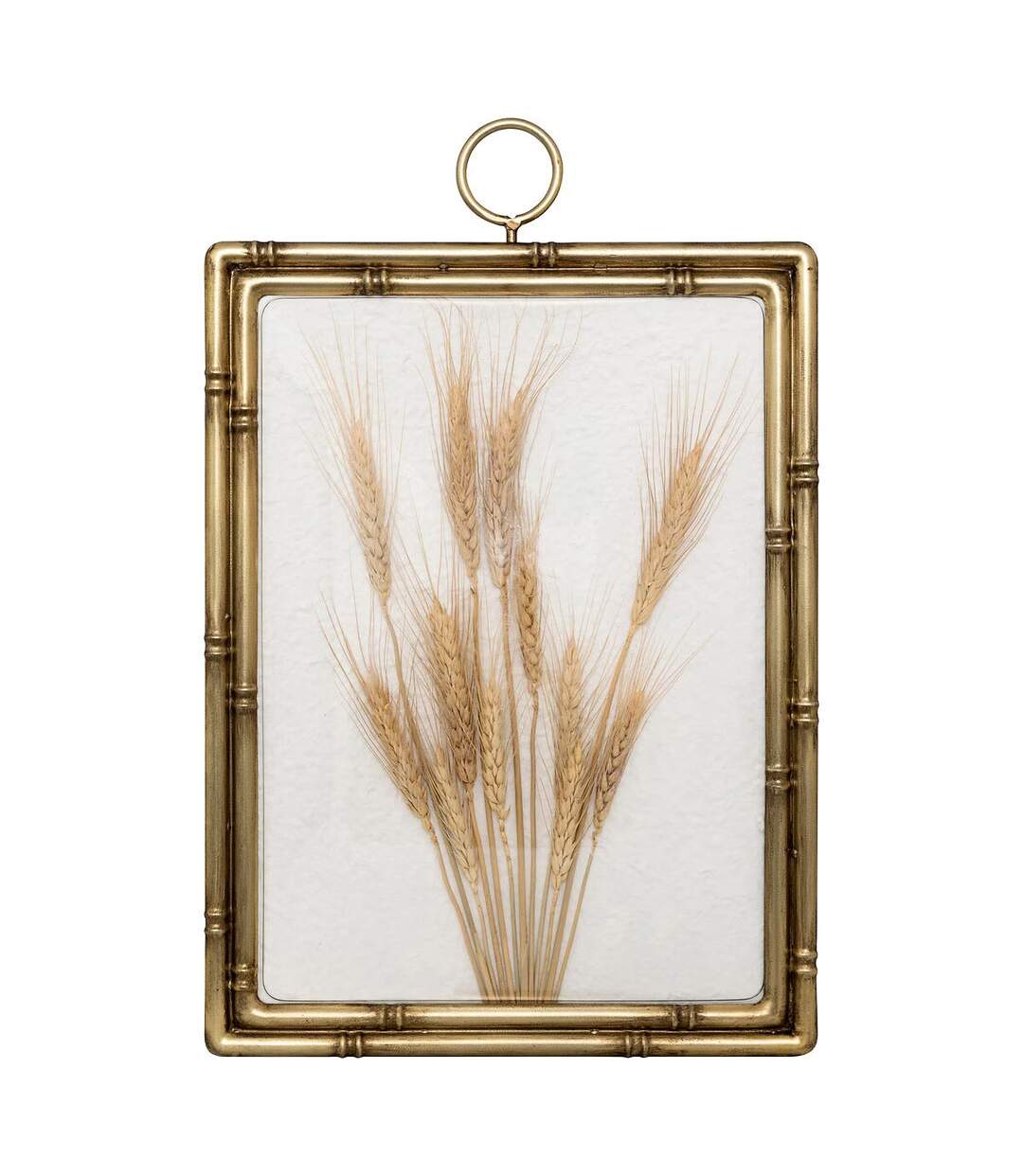 Déco Murale Bombée Blés Jonas 47cm Marron-1