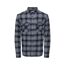 Chemise Bleu/Noir Homme Only & Sons Matt Reg Shadow - L-1