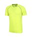 T-shirt aero homme jaune vif Mountain Warehouse