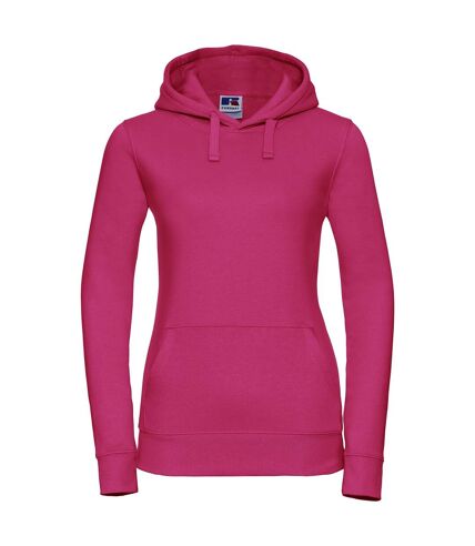 Sweat à capuche authentic femme fuchsia Russell