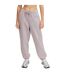 Womens/ladies Icon Fleece Joggers Grey Under Armour-1