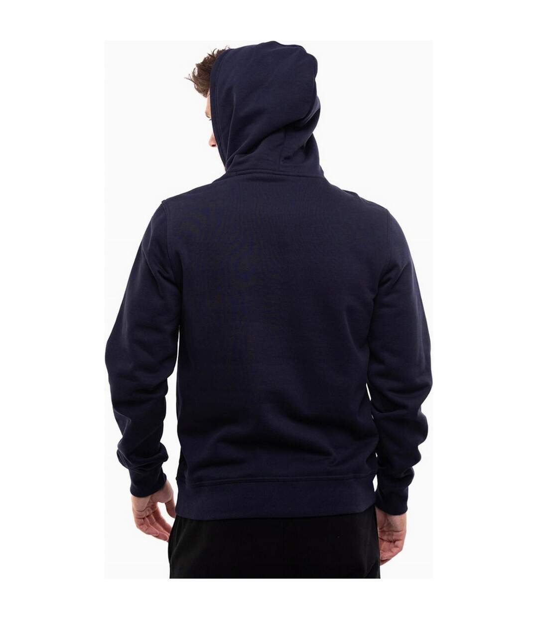 Mens Script Logo Hoodie Navy Blue Champion-2