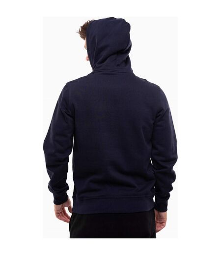 Mens Script Logo Hoodie Navy Blue Champion