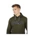 Mens Crossover Overhead Hoodie Khaki Brave Soul-3