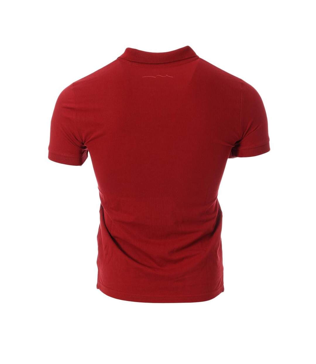 Polo rouge homme teddy smith pilote 2 mc - s-2
