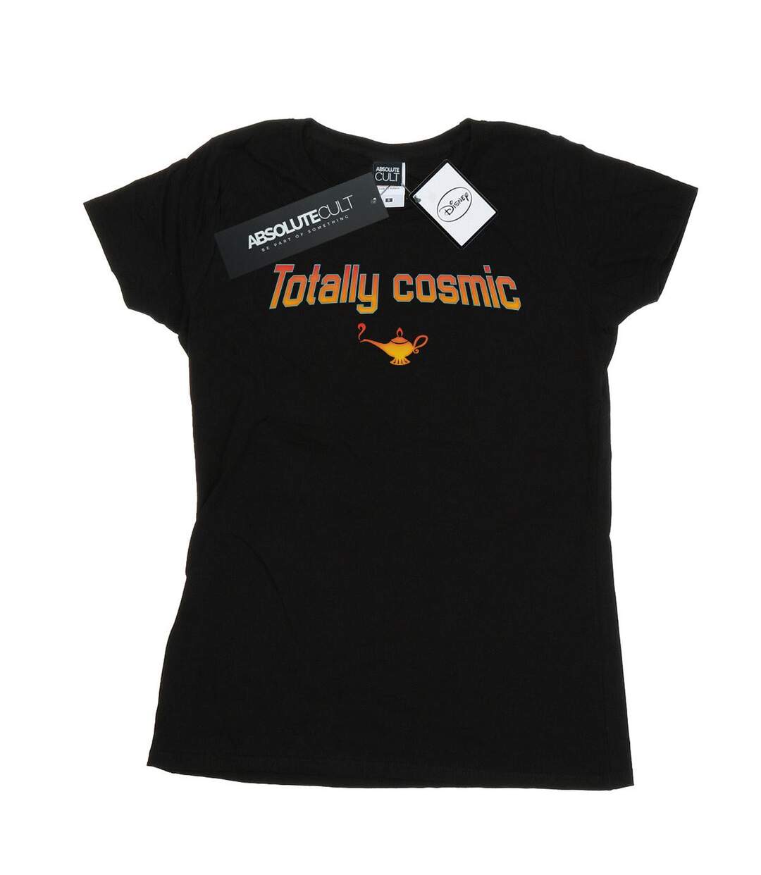 Disney - T-shirt ALADDIN TOTALLY COSMIC - Femme (Noir) - UTBI15661-1