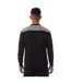 Sweat Manches Longues Motif/style À Rayures Precision Homme Noir Anthracite Sondico-3