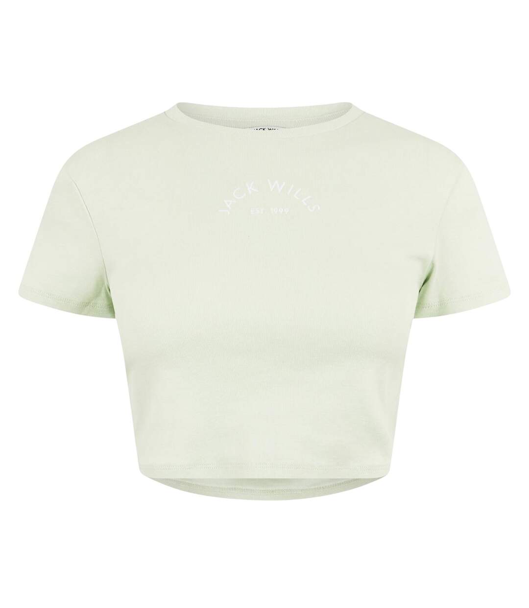 T-shirt Court Motif/style 1 Femme Verre Jade Jack Wills-2
