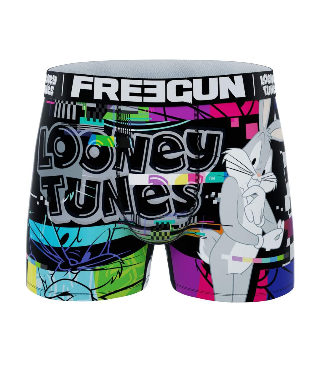 Lot de 3 boxers homme Looney Tunes Freegun-4