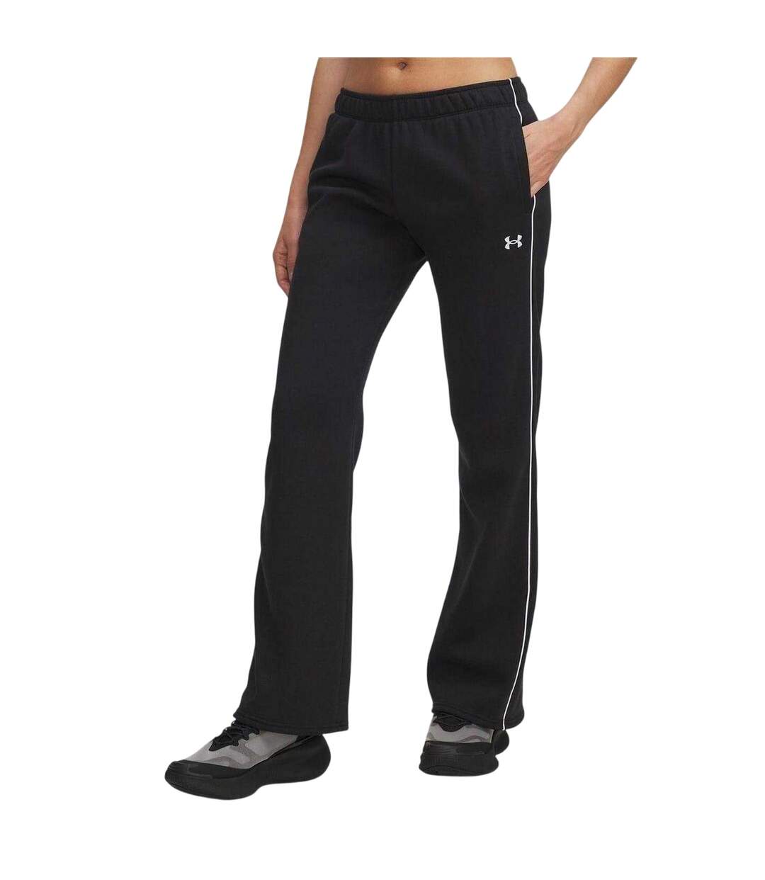Pantalon De Jogging Motif/style Rayure Latérale Rival Femme Noir Under Armour-2