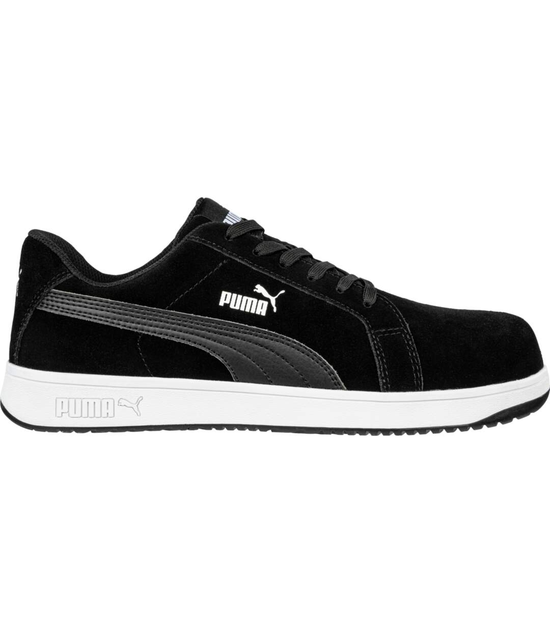 Chaussures de sécurité Iconic Suede S1PL Puma noires