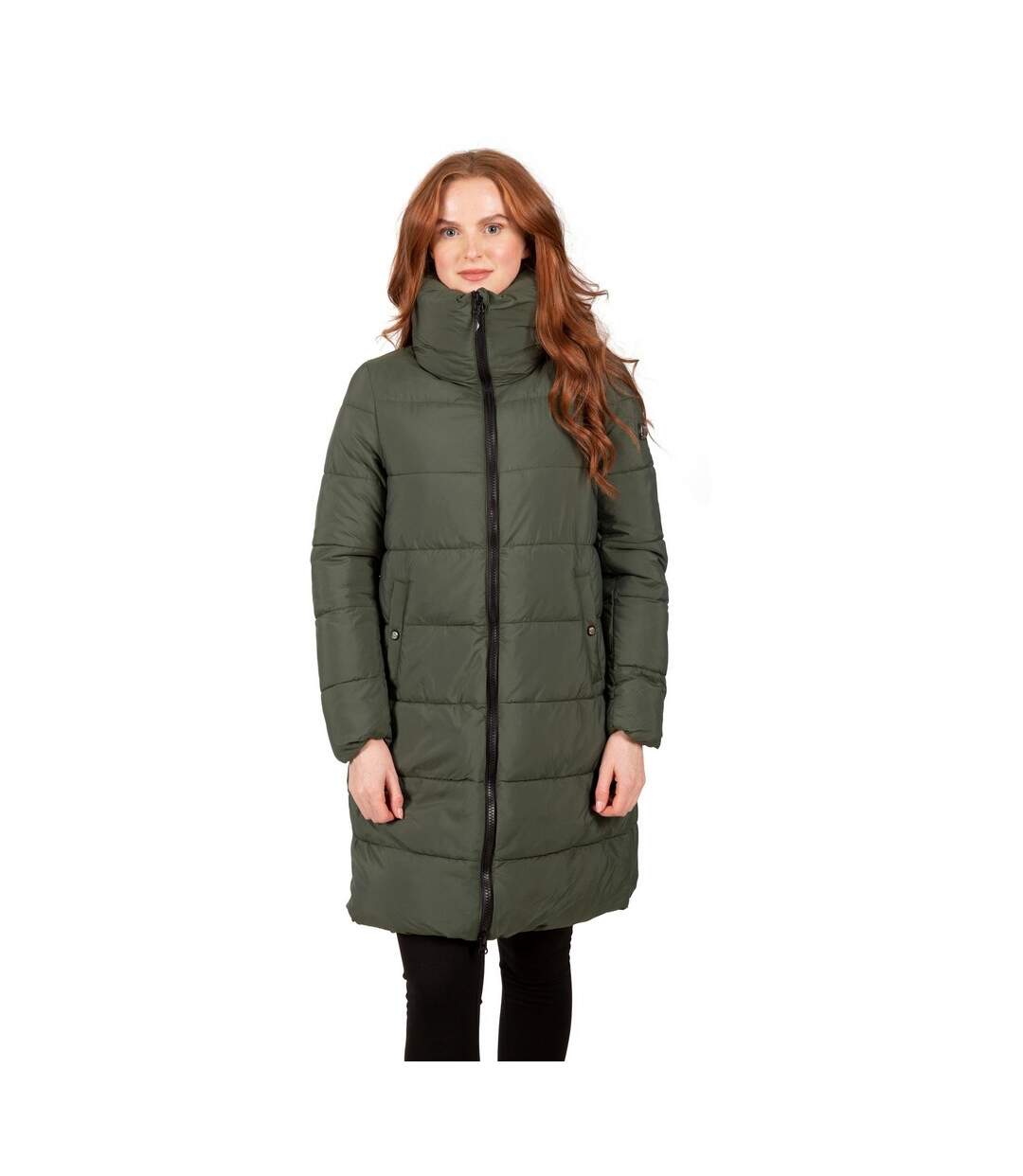 Doudoune Faith Femme Vert Kaki Trespass-1