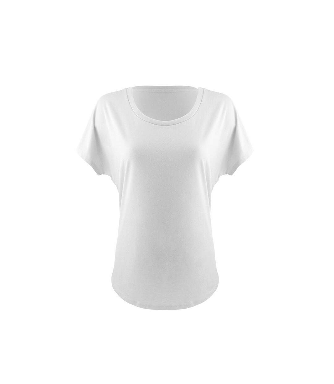 T-shirt dolman femme blanc Next Level-1