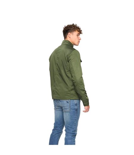 Mens Bainbridge Utility Jacket Olive Bewley & Ritch