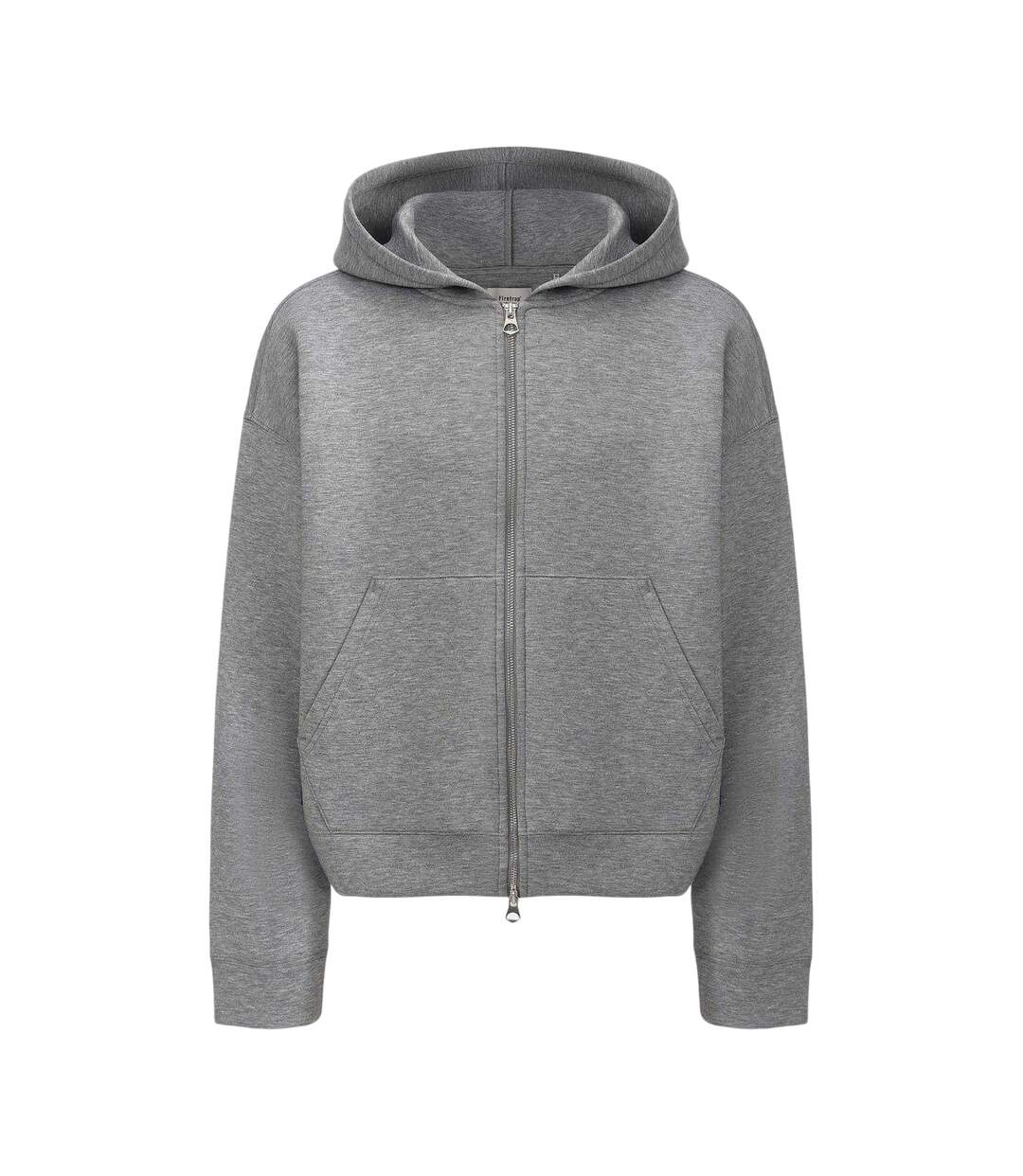 Mens Full Zip Hoodie Grey Firetrap-1