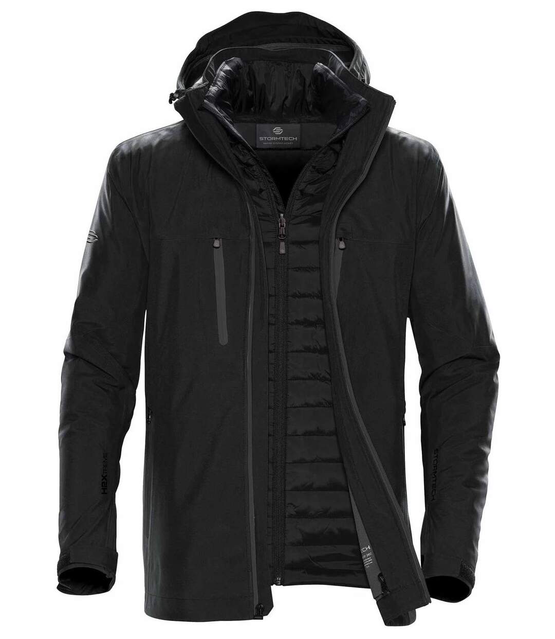 Veste technique 3 en 1 homme XB-4 MATRIX noir - carbone - conditions extrêmes-1