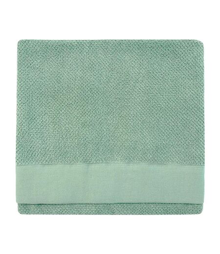 Furn Textured Weave Bath Towel (Smoke green) (130cm x 70cm) - UTRV2830
