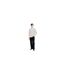 Mens Taut Striped Cotton Regular T-shirt White Boss-1