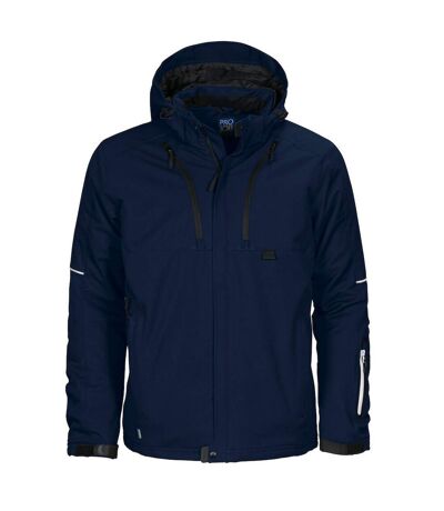 Mens Functional Padded Jacket Navy Projob