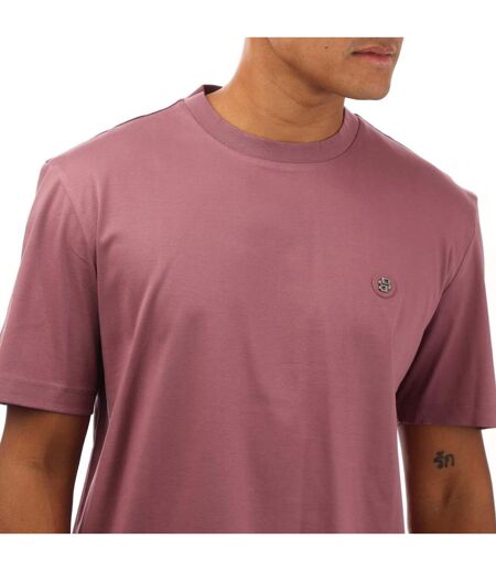 T-shirt C-taut Homme Violet Boss