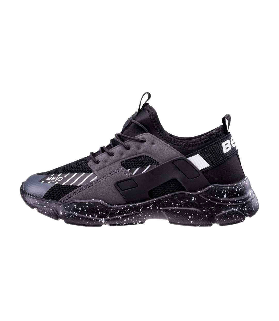 Bejo - Baskets SLIKTER - Enfant (Noir / Gris / Blanc) - UTIG1995-2