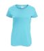 Fruit Of The Loom - T-shirt à manches courtes - Femme (Bleu ciel) - UTRW4724