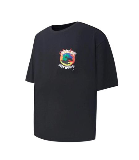 Mens Oversized T-shirt Black Pretty Boy Ugly World