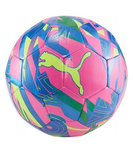 Ballon De Foot Graphic Energy Taille 5 Bleu Rose Puma