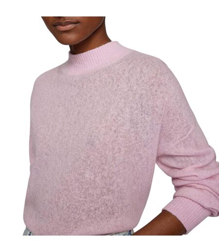 Womens/ladies Festoda Sweater Top Pink Boss