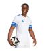 T-shirt Squadra Homme Blanc Bleu Adidas-1