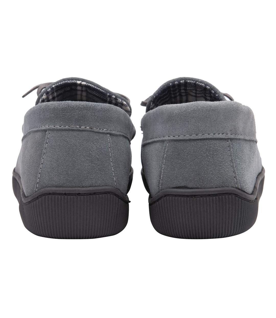 Pantoufles Mocassin Homme Suede Cuir pour Maison-4