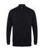 Henbury Unisex Knitted Bomber Jacket (Navy) - UTPC2959-1