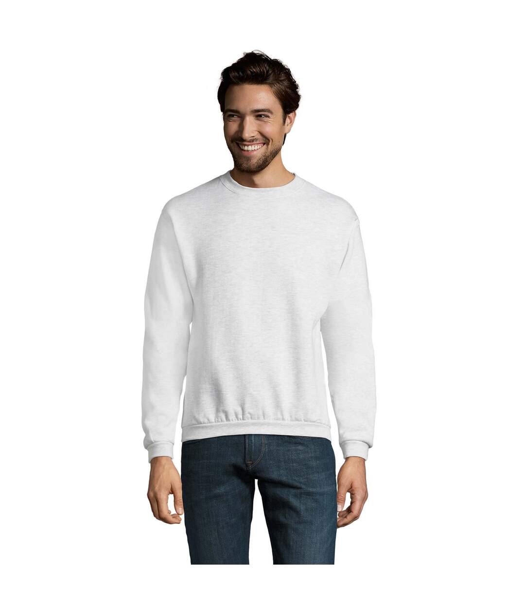 Sweat Spider Homme Cendre Chiné SOLS-1