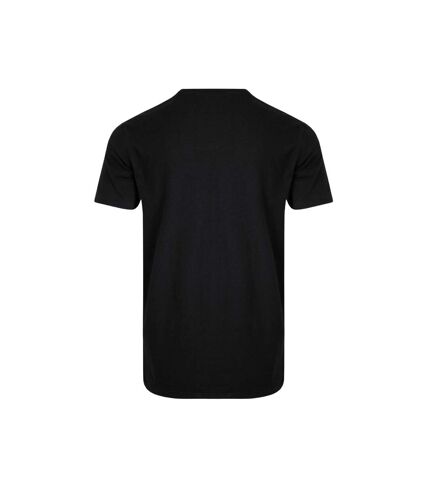 Mens logo organic cotton t-shirt black Weird Fish