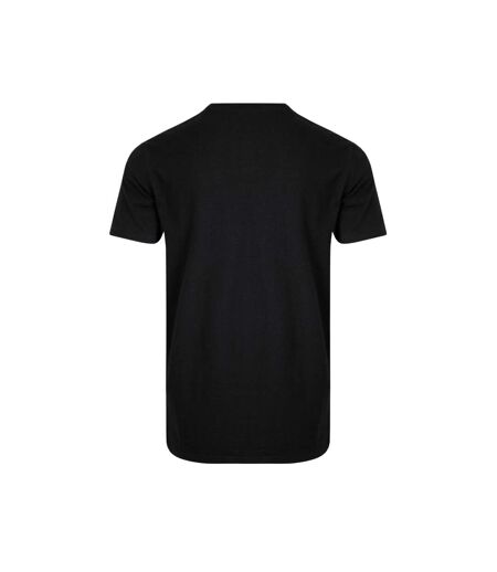 Mens logo natural cotton t-shirt black Weird Fish