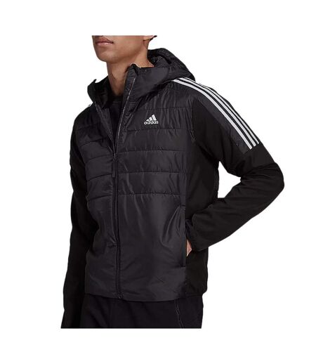 Blouson noir homme adidas hyb - l