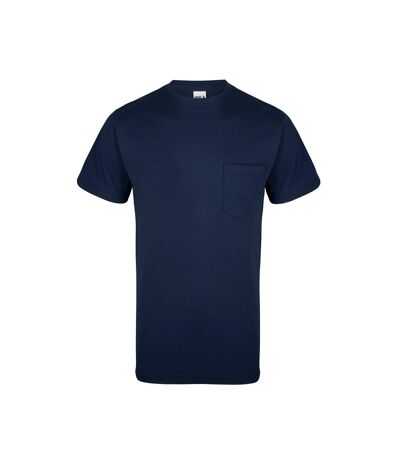 Gildan - T-shirt manches courtes HAMMER - Unisexe (Bleu marine foncé) - UTRW7670