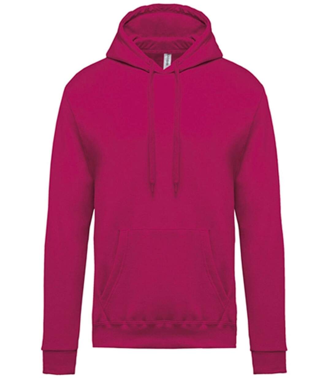 Sweat-shirt à capuche - Unisexe - K476 - rose fuchsia-2