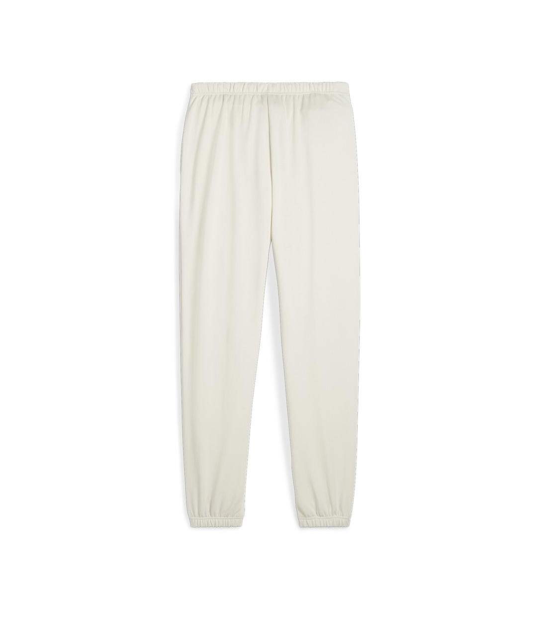 Jogging blanc femme puma better classics - m-2