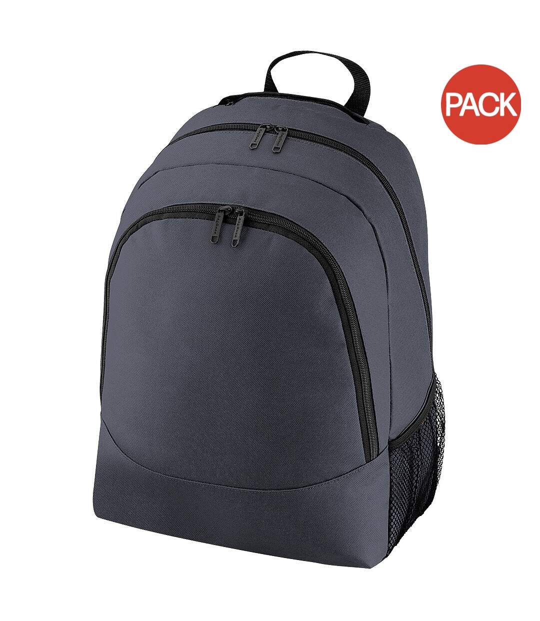 Bagbase Universal Multipurpose Backpack / Rucksack / Bag (18 Litres) (Pack of 2) (French Navy) (One Size) - UTBC4204