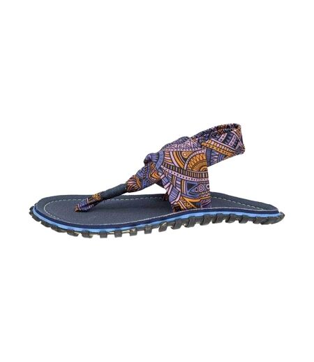 Sandales Femme Bleu Aztèque Gumbies