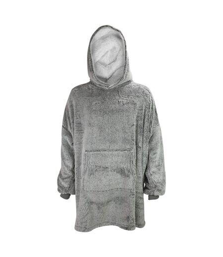 Mens Fleece Lined Blanket Hoodie | Shaggy Loungewear Top with Hood