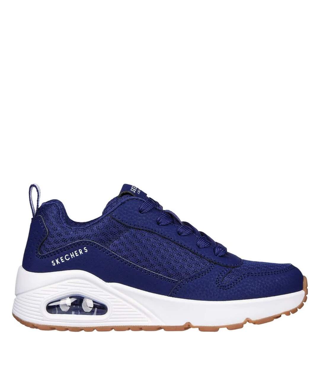 Baskets uno powex garçon bleu marine Skechers-3