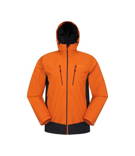 Mens bounds waterproof jacket orange Mountain Warehouse