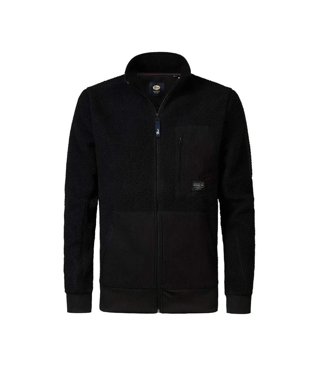 Polaire noire homme petrol industries collar - s-1