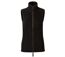 Gilet polaire sans manches - Femme - PR804 - noir et marron-1