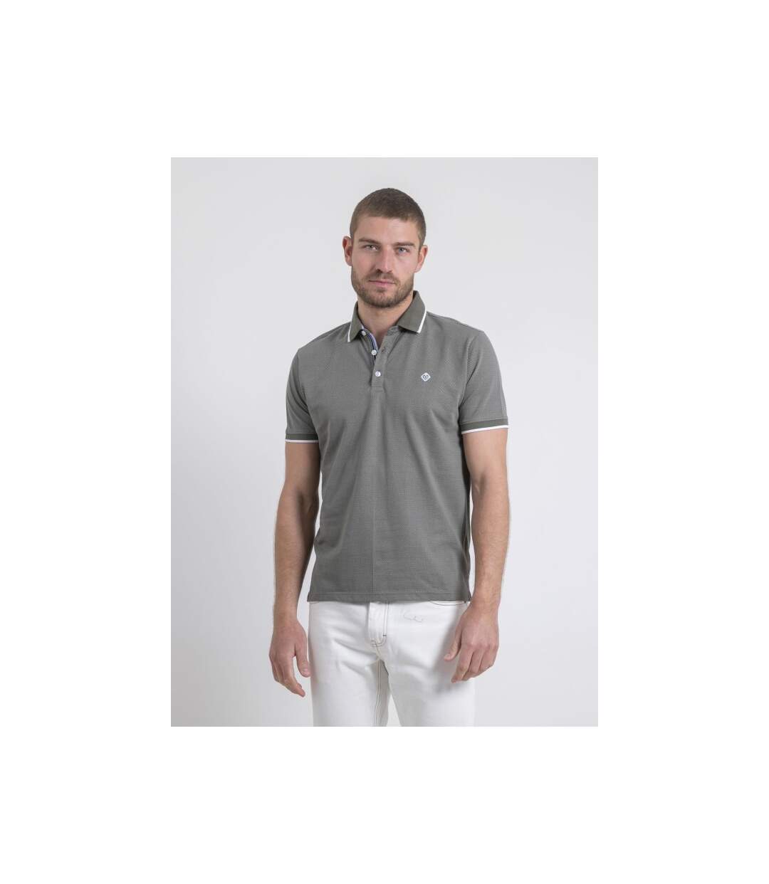 Polo manches courtes pur coton POULENI-1