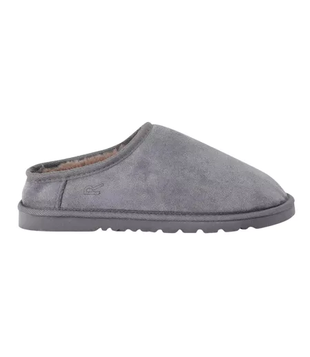 Chaussons Mules Solace Femme Gris Foncé Regatta