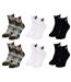 Chaussettes QUIKSILVER QUARTER 6 Pcs 0443-2