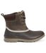 Muck Boots Mens Originals Duck Lace Leather Galoshes (Taupe/Dark Brown) - UTFS8568